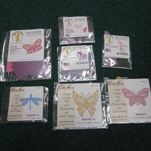7 Cheery Lynn Metal Dies Butterflies Cards Scrapbooking